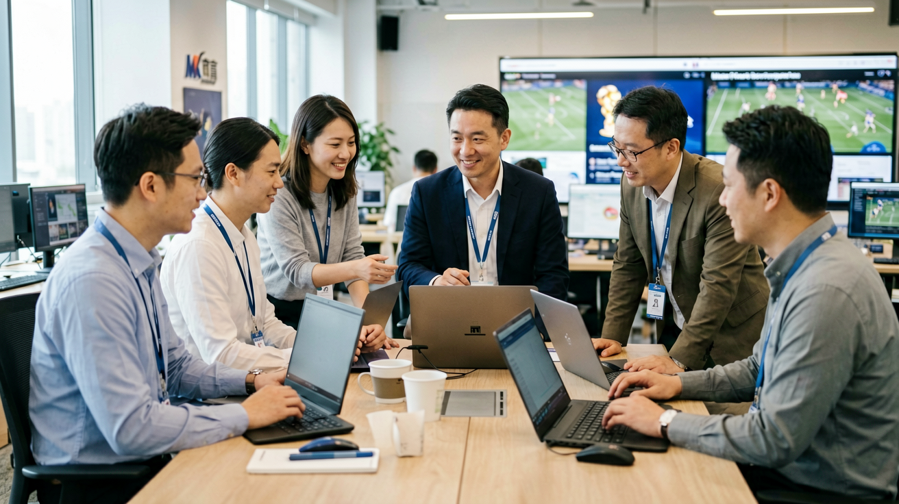 MK体育股份公司技术团队与赛事覆盖展示